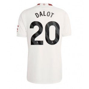 Manchester United Diogo Dalot #20 Rezervni Dres 2023-24 Kratak Rukavima